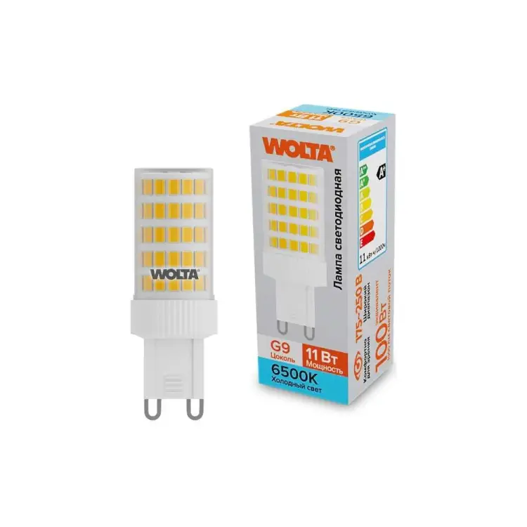Светодиодная лампа Wolta WSTD-JCD-11W6KG9-C Светодиодная лампа Wolta WSTD-JCD-11W6KG9-C