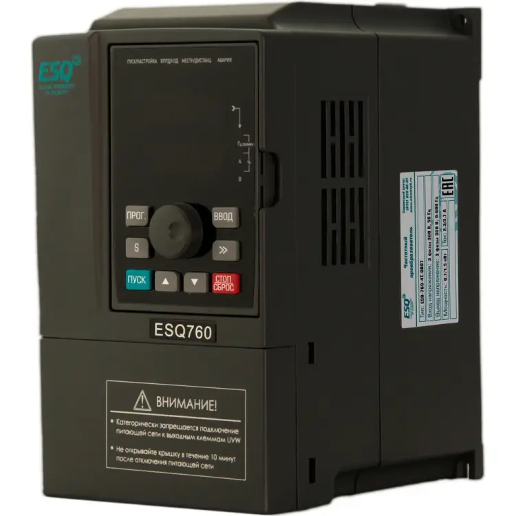 Частотный преобразователь ESQ 760-4T-0007 08.04.000642