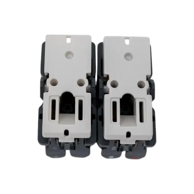 Двухклавишный проходной выключатель для управления жалюзи Simon S82C 75396-69