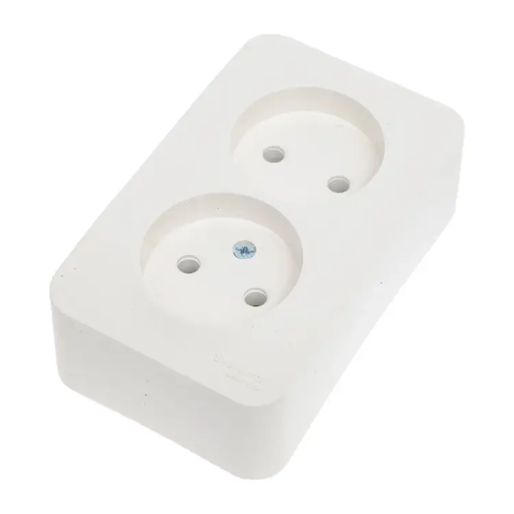 Двойная розетка Systeme Electric BLANCA BLNRA000202