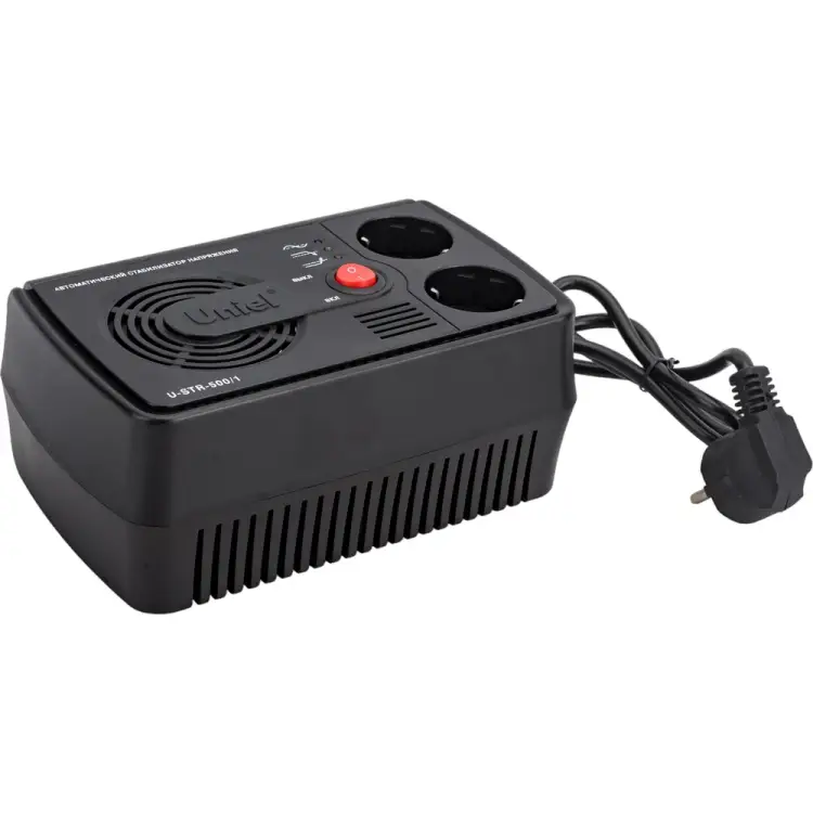 Настольный стабилизатор Uniel Courage серия U-STR-500/1 9619 Настольный стабилизатор Uniel Courage серия U-STR-500/1 9619