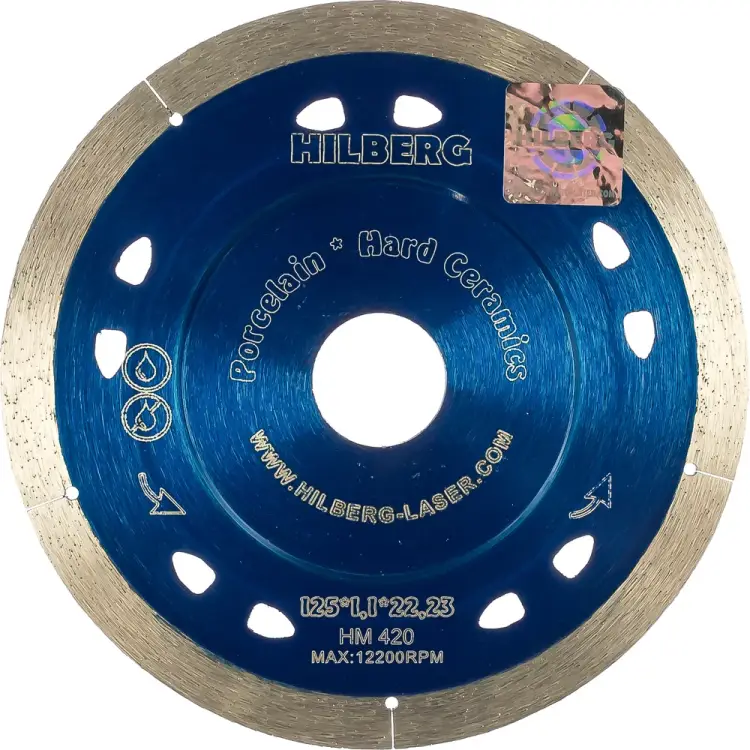 Отрезной алмазный диск Hilberg Hilberg Extra Thin HM420 Отрезной алмазный диск Hilberg Hilberg Extra Thin HM420