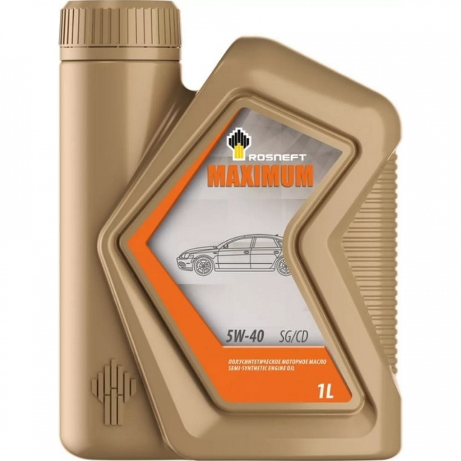 Полусинтетическое моторное масло Роснефть Maximum 5W-40 SG-CD