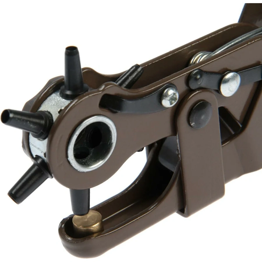 Усиленный просекатель-дырокол для кожи и картона ТУНДРА 7085381 Усиленный просекатель-дырокол для кожи и картона ТУНДРА 7085381