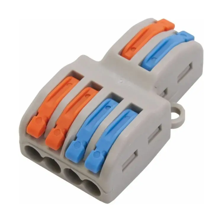 Строительно-монтажная клемма STEKKER LD222-424 39249