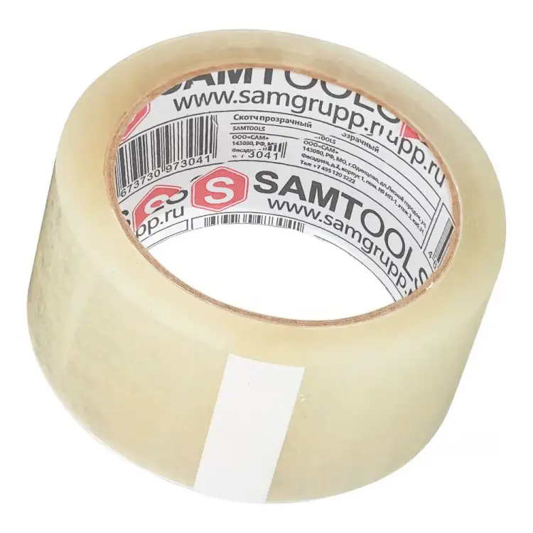 Прозрачная клейкая лента SAMGRUPP SAMC-075050100