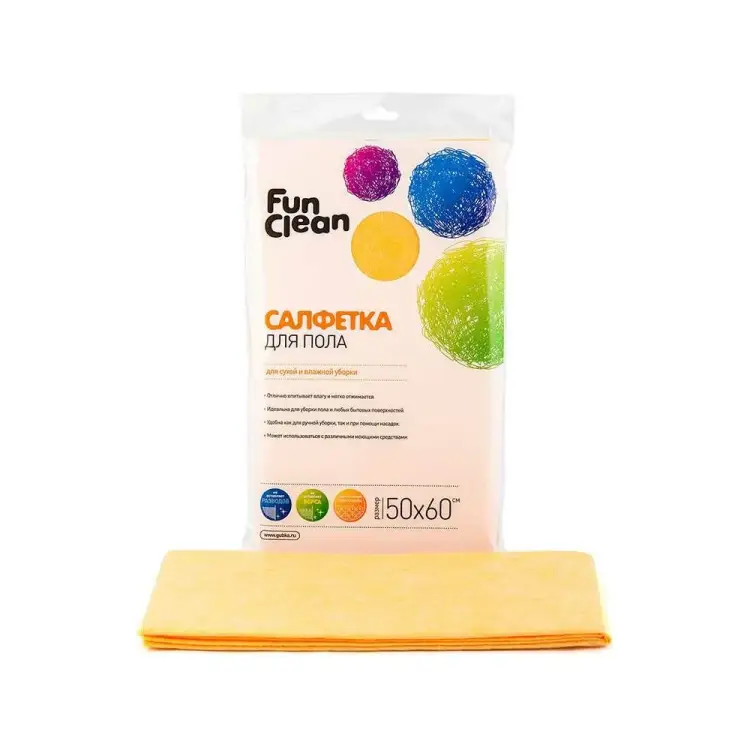 Сухая салфетка для пола Fun Clean 6367