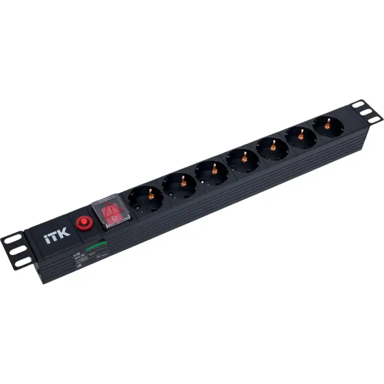 Розеточный блок IEK ITK PDU PH13-7D3