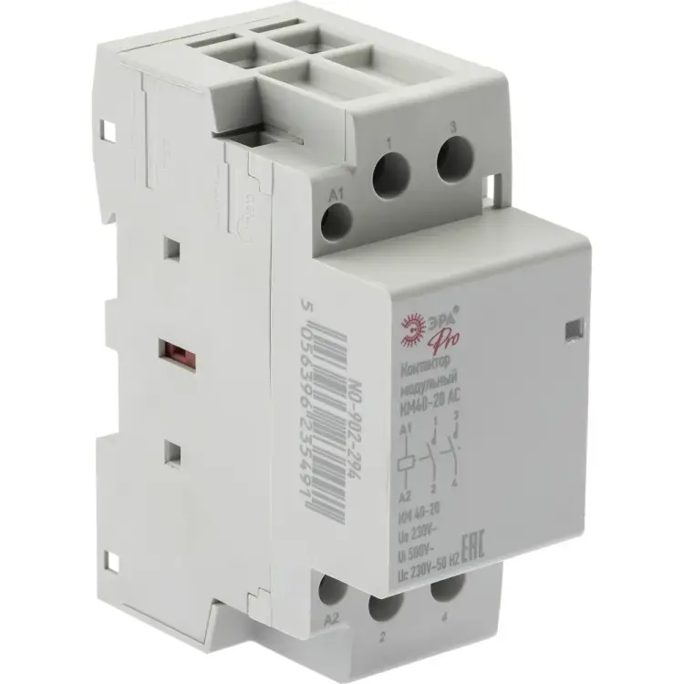 Модульный контактор ЭРА PRO NO902294 КМ4020 AC Б0049159