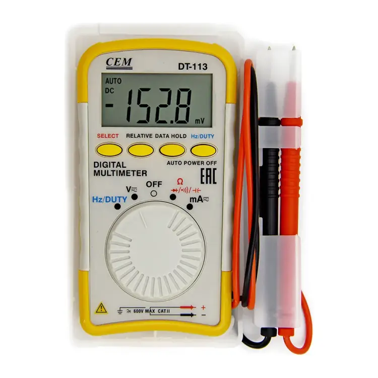 Карманный цифровой мультиметр СЕМ DT-113 480175