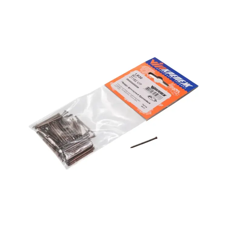 Бронзовые финишные гвозди vipкрепеж 1,6х30 60 шт. 21182 VIP