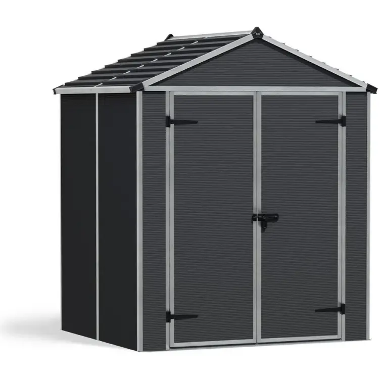 Хозблок Palram RUBIKON 6x5 темно-серый 706787 Хозблок Palram RUBIKON 6x5 темно-серый 706787