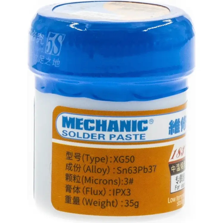 Паяльная паста Mechanic XG50 Паяльная паста Mechanic XG50
