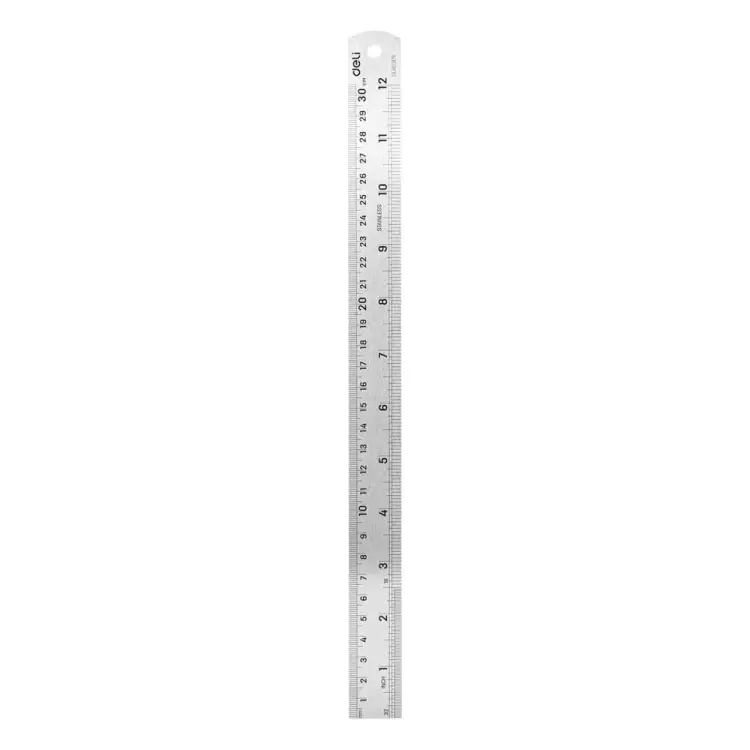 Стальная линейка DELI dl8030y 104498 Стальная линейка DELI dl8030y 104498
