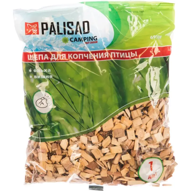 Щепа для копчения птицы PALISAD Camping 69508 Щепа для копчения птицы PALISAD Camping 69508