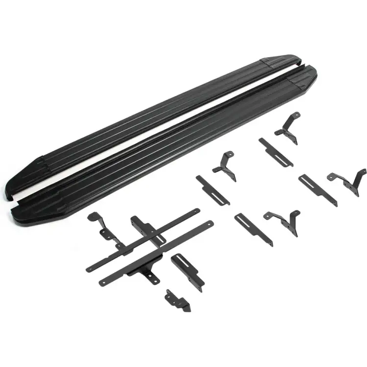 Пороги на авто Geely Monjaro 4WD 2023-н.в., Rival Premium-Black A180ALB.1906.1