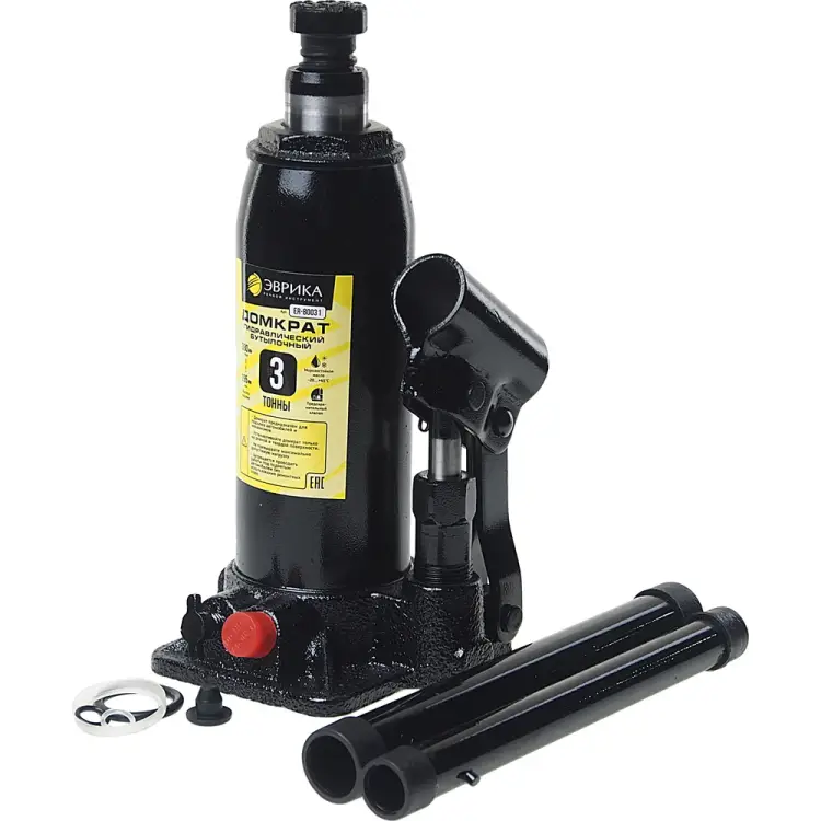 Гидравлический бутылочный домкрат Эврика ER-80031