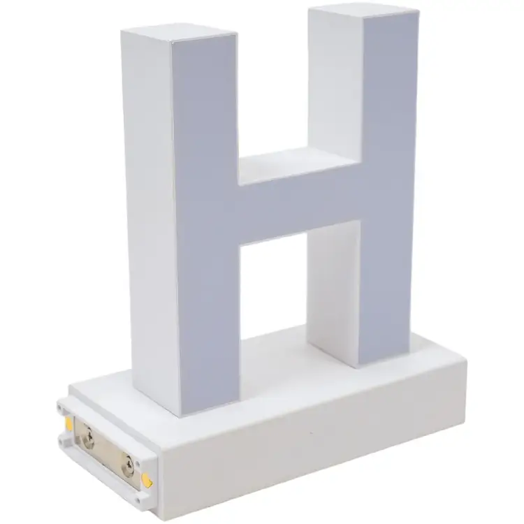 Светодиодная буква ABCMIX Н -Н-100-magnetic