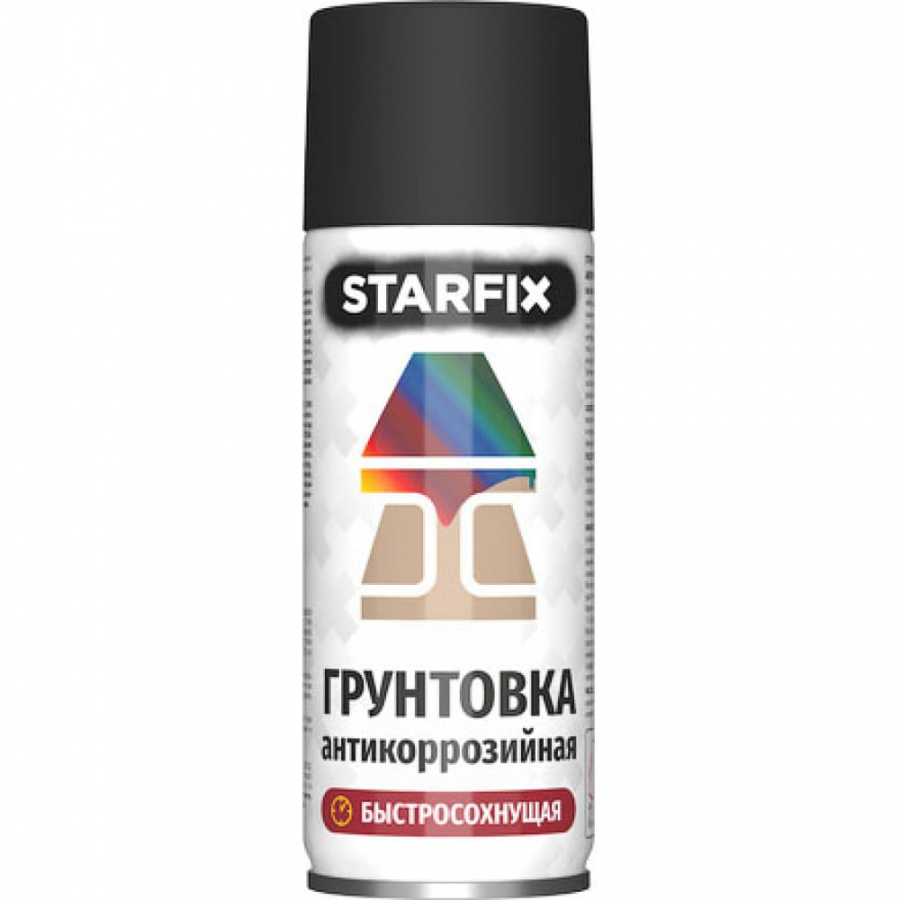 Аэрозольная антикоррозийная грунтовка STARFIX SM-38641-1