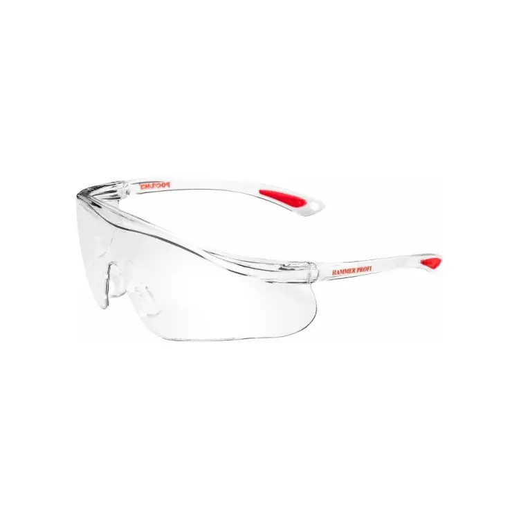 Открытые очки РОСОМЗ HAMMER PROFI StrongGlass 15537 Открытые очки РОСОМЗ HAMMER PROFI StrongGlass 15537
