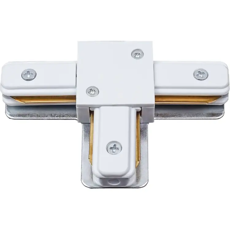 Т-образный однофазный соединитель для шинопроводов Volpe G31 WHITE 1 POLYBAG UBX-Q122 UL-00006059