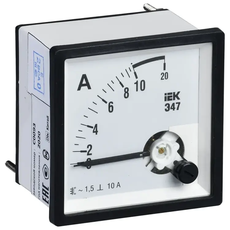 Амперметр IEK Э47 IPA10-6-0010-E