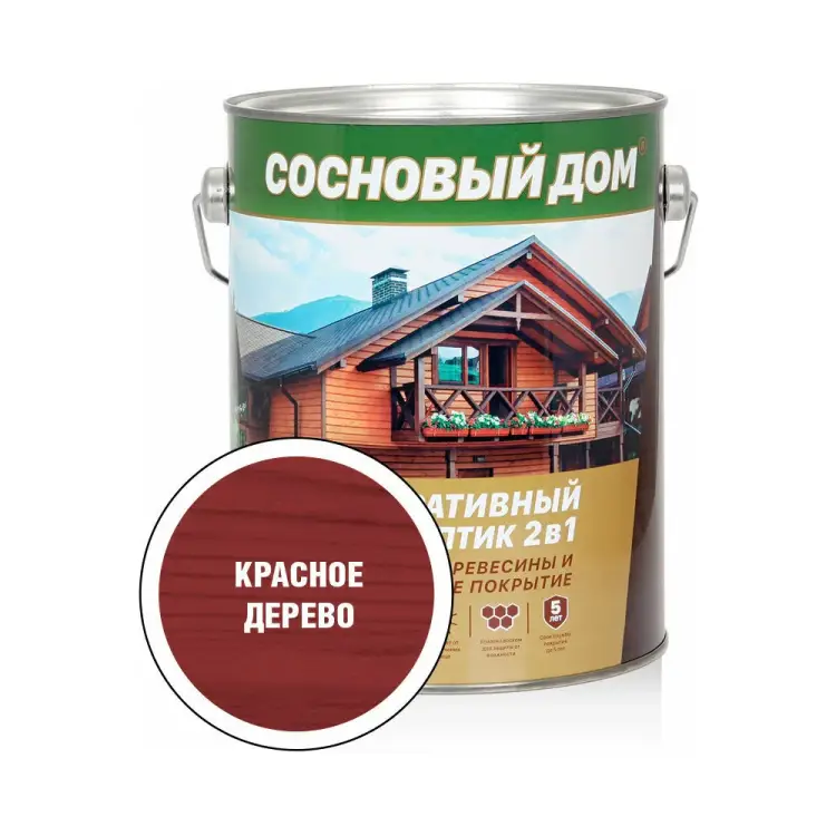 Декоративно-защитный состав для древесины ЗАО Декарт Сосновый дом 29525