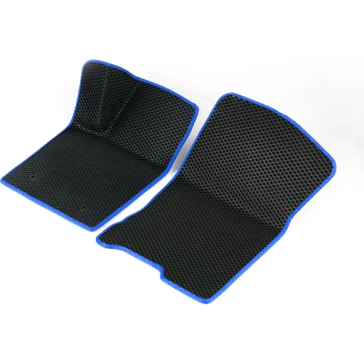 Передние коврики для Renault Clio III 2005 - 2009 (Рено Клио 3) Vicecar 2DL37001-синий