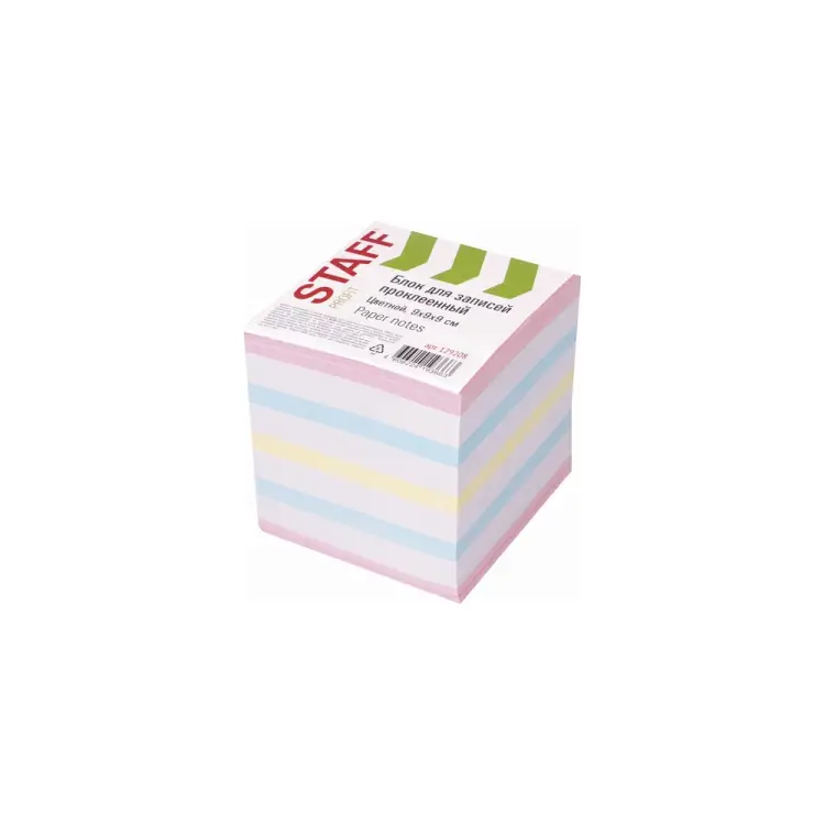 Проклеенный блок для записей Staff 129208