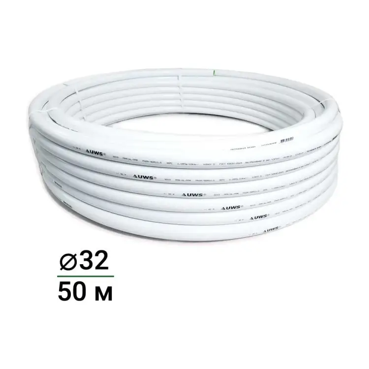 Многослойная труба UWS STANDART PPR-AL-PPR 210111