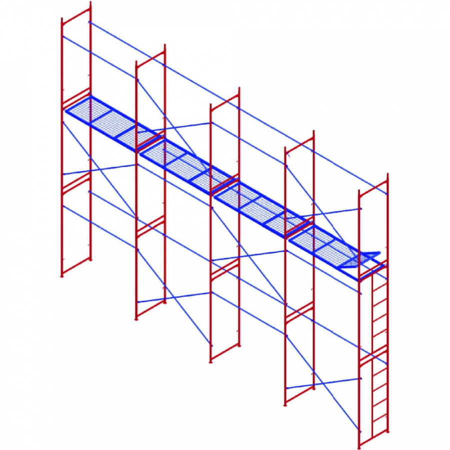 Комплект рамных лесов Мега 778