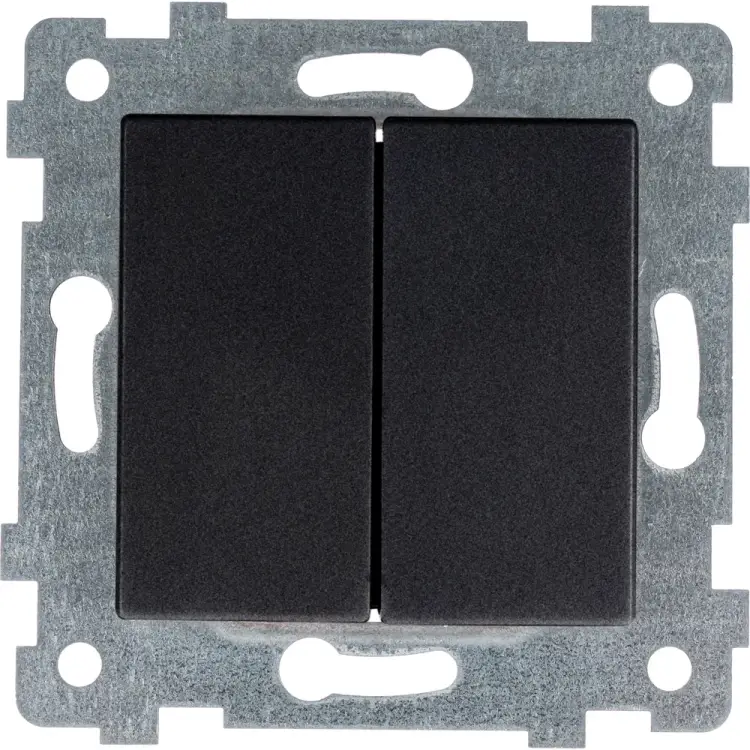 Двухклавишного механизм выключателя Кунцево-Электро аксиома 121035