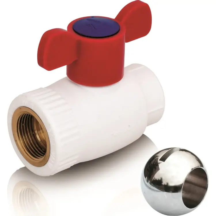 Шаровый кран Blue Ocean PPRF/BV-HW-1B/PPR(W)-25х3/4" FT