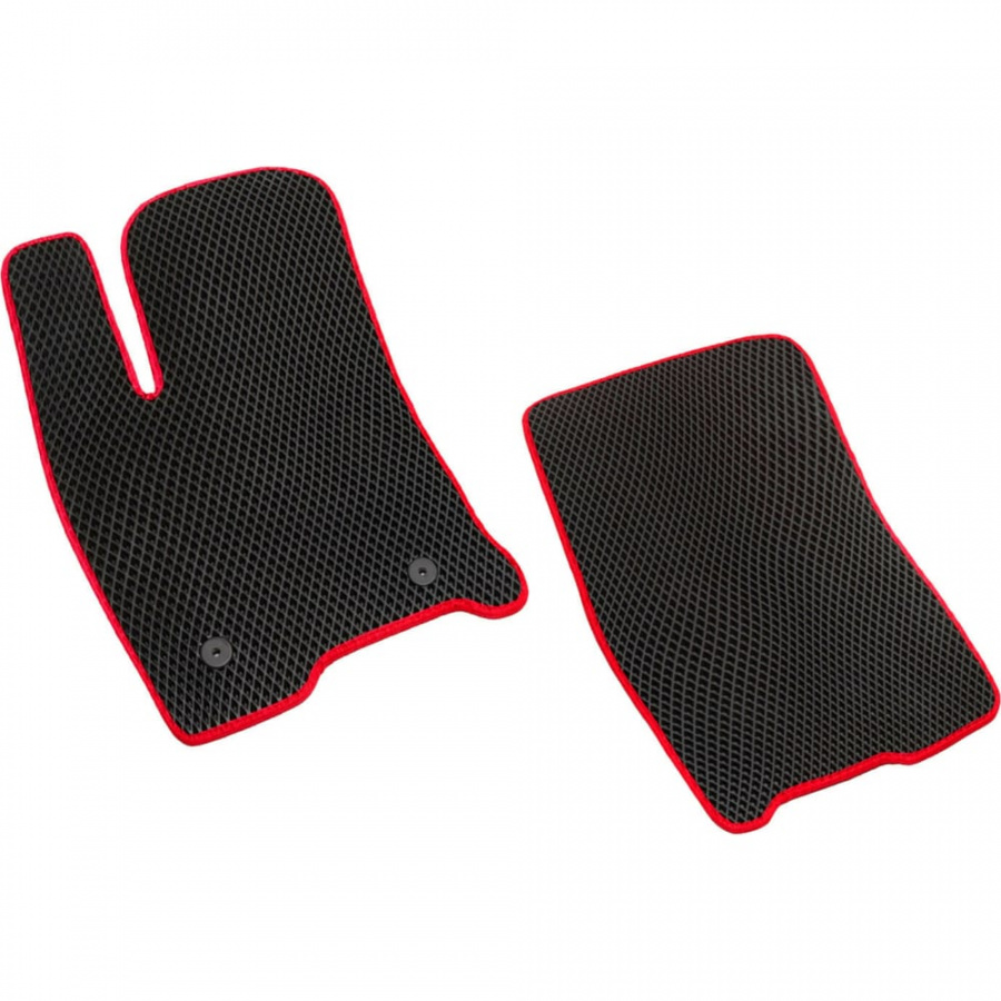 Передние коврики для Kia Sorento Prime 2014 - 2022 Vicecar 2EV23038-красный