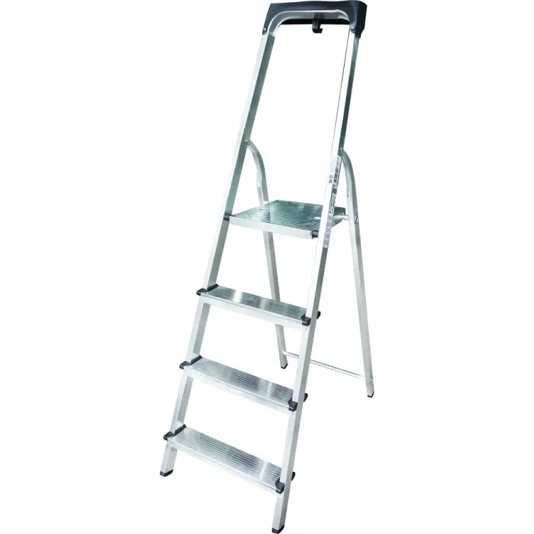 Алюминиевая стремянка с органайзером Новая Высота 1115104 Алюминиевая стремянка с органайзером Новая Высота 1115104