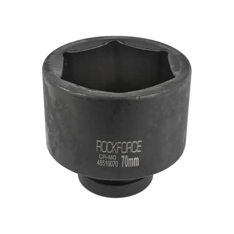 Ударная шестигранная удлиненная головка торцевая Rockforce RF-48510070(51160) Ударная шестигранная удлиненная головка торцевая Rockforce RF-48510070(51160)