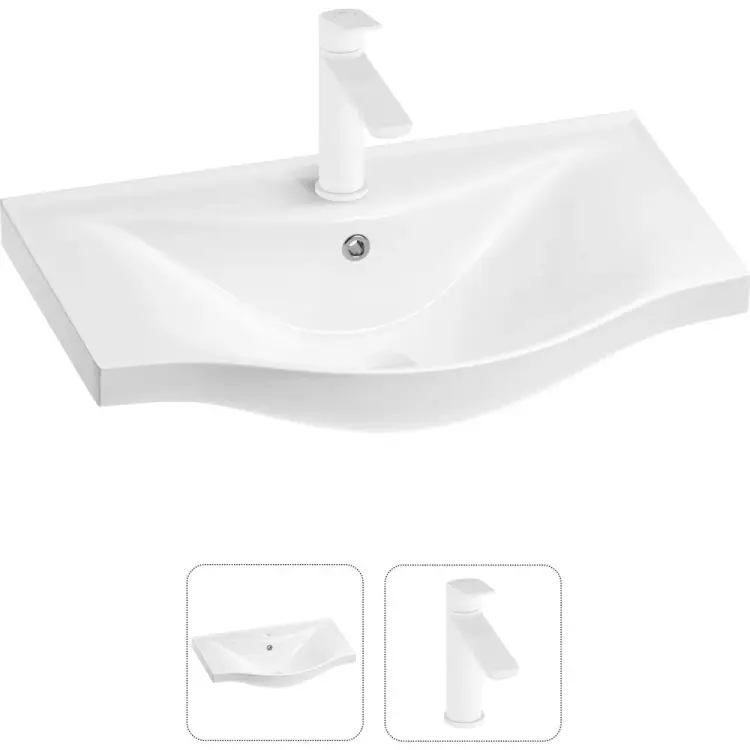 Раковина для ванной Wellsee Bisou 201000900