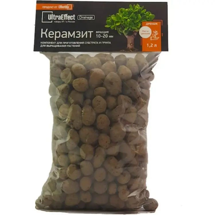 Классический керамзитовый дренаж EffectBio Ultra Effect EcoLine 4603735996240