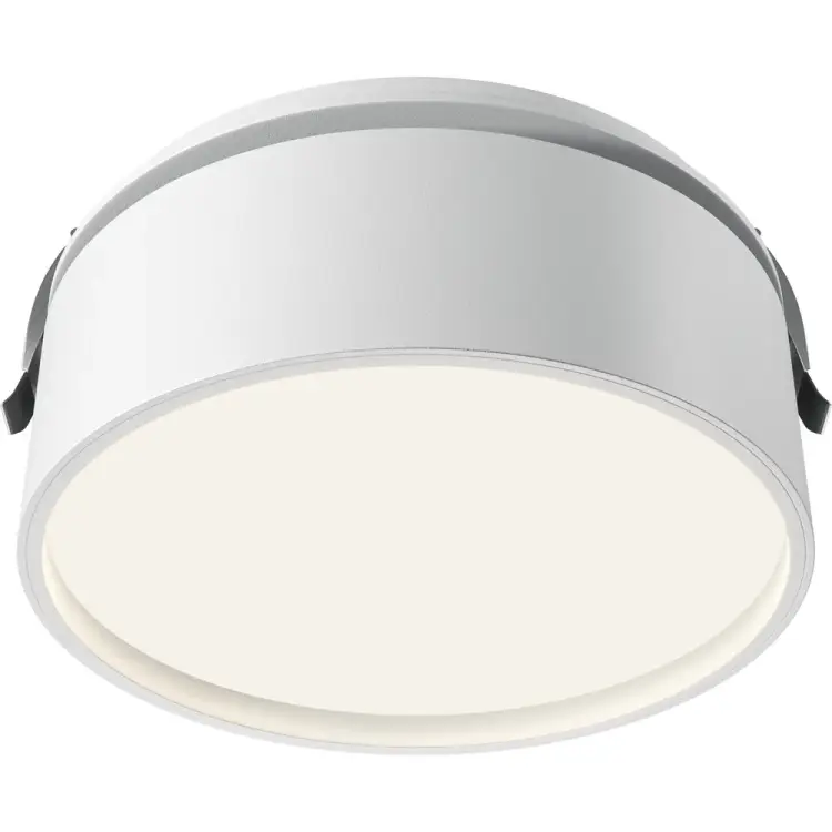 Встраиваемый светильник MAYTONI Onda LED 18W Алюминий Белый DL024-18W4K-W