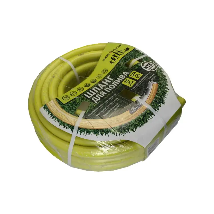 Пятислойный армированный шланг для полива GREEN REVOLUTION НФ-00002155 Пятислойный армированный шланг для полива GREEN REVOLUTION НФ-00002155