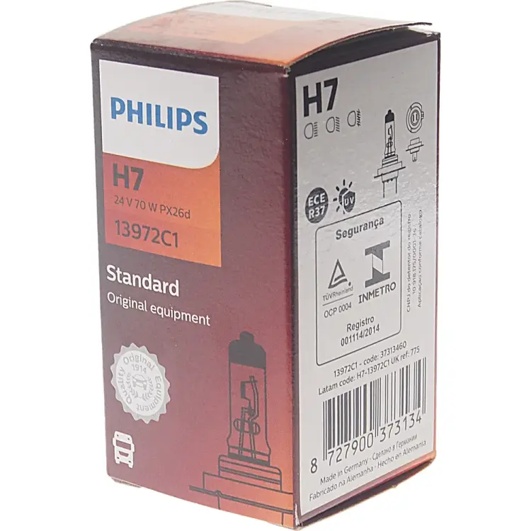 Автолампа PHILIPS 13972C1 Автолампа PHILIPS 13972C1
