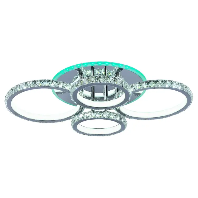 Светодиодная люстра Profit Light 8052/2+2 CHR