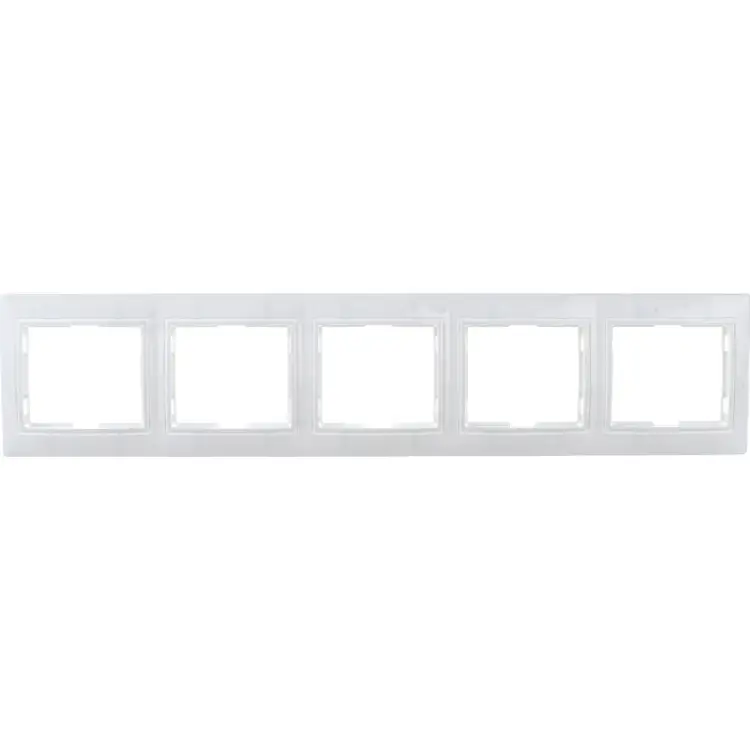 Горизонтальная пятиместная рамка UNIVersal Севиль 1042