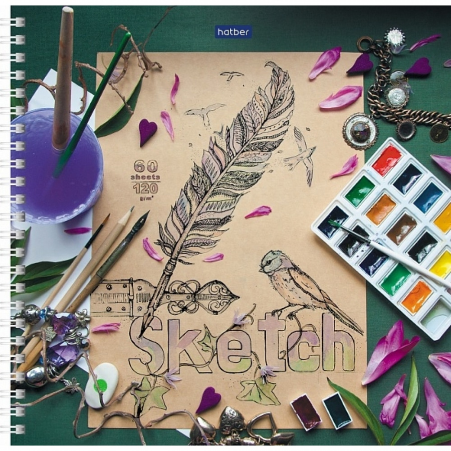 Тетрадь Hatber Premium SketchBook