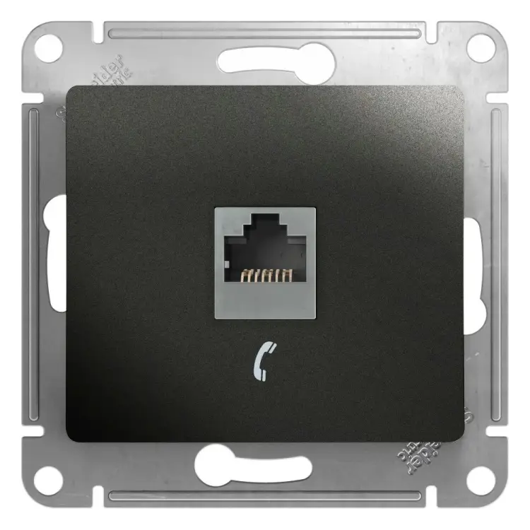Телефонная розетка Systeme Electric Glossa GSL000781T