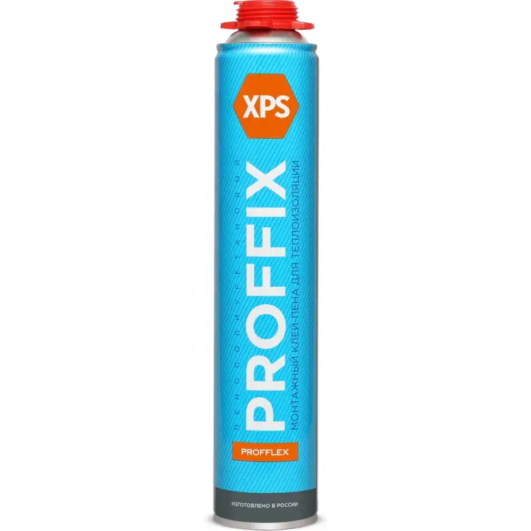 Клей-пена PROFFLEX PROFFIX XPS 00805 Клей-пена PROFFLEX PROFFIX XPS 00805