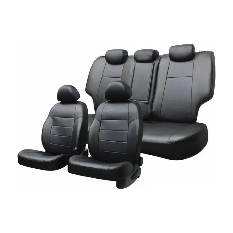 Чехлы на сиденья Hyundai Solaris, 2017-2022, DEFLY Hnd4-2-2K