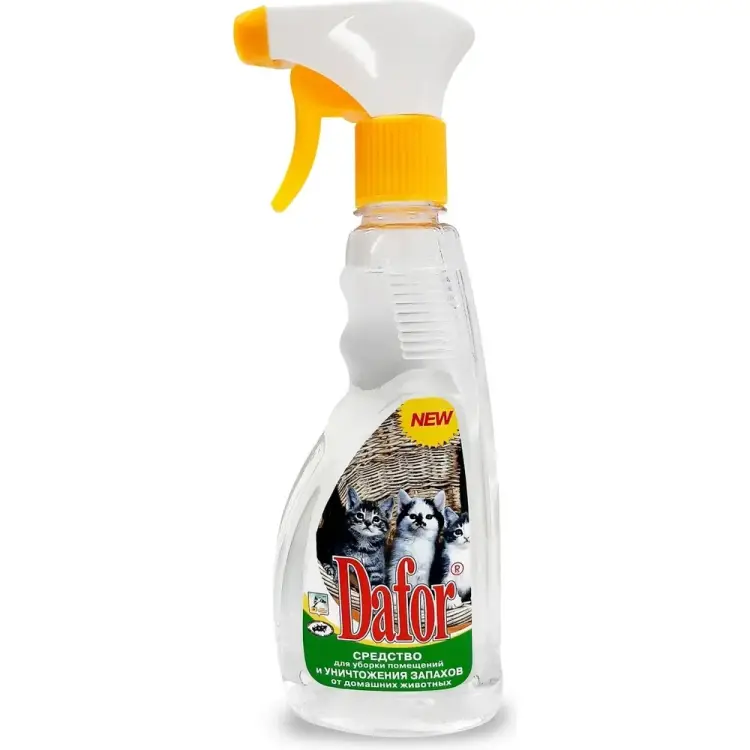 Уничтожитель запаха домашних животных для удаления запаха кошек Дафор 4607002301638