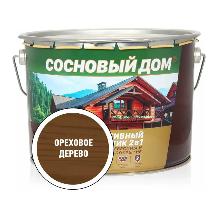 Декоративно-защитный состав для древесины ЗАО Декарт Сосновый дом 29540