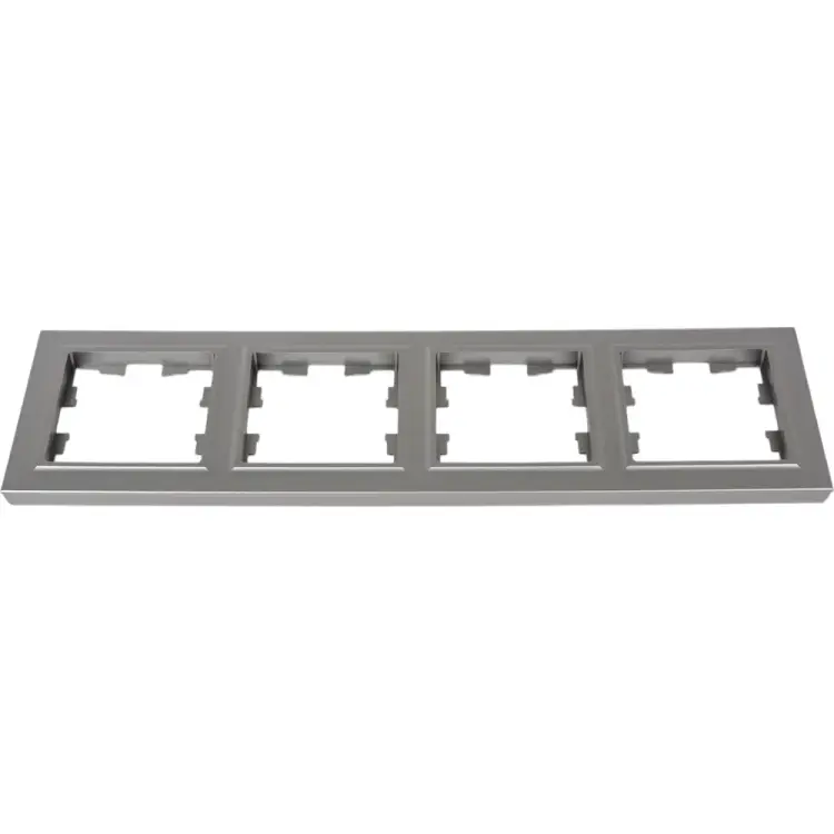 Четырехместная рамка IEK Brite ру-4-брс BR-M42-K46